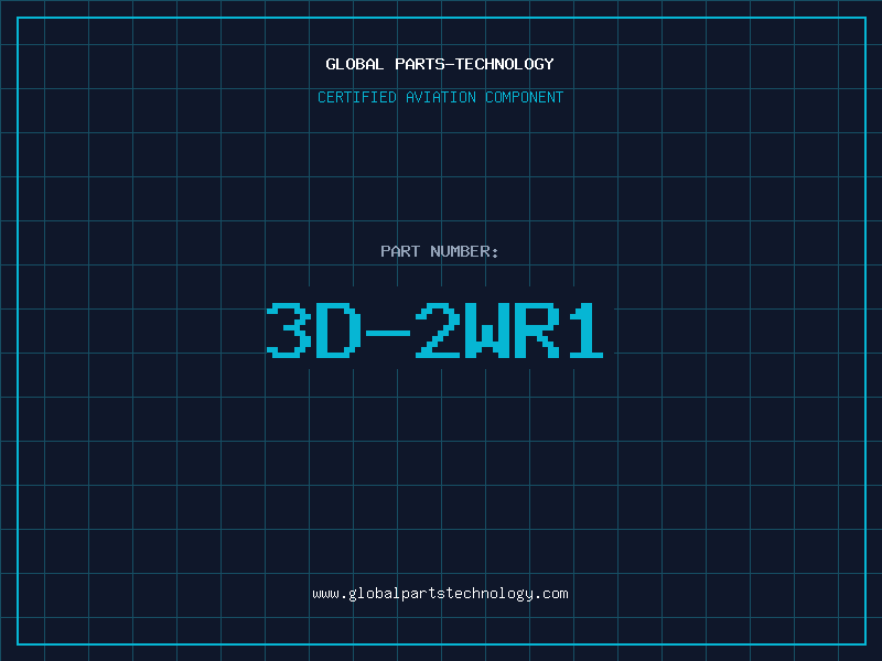 Aviation Part 3D-2WR1