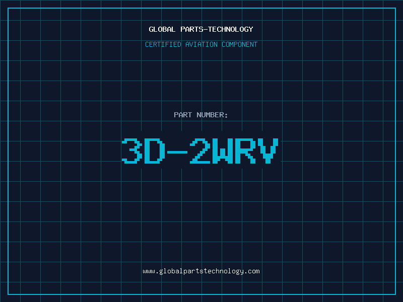 Aviation Part 3D-2WRV