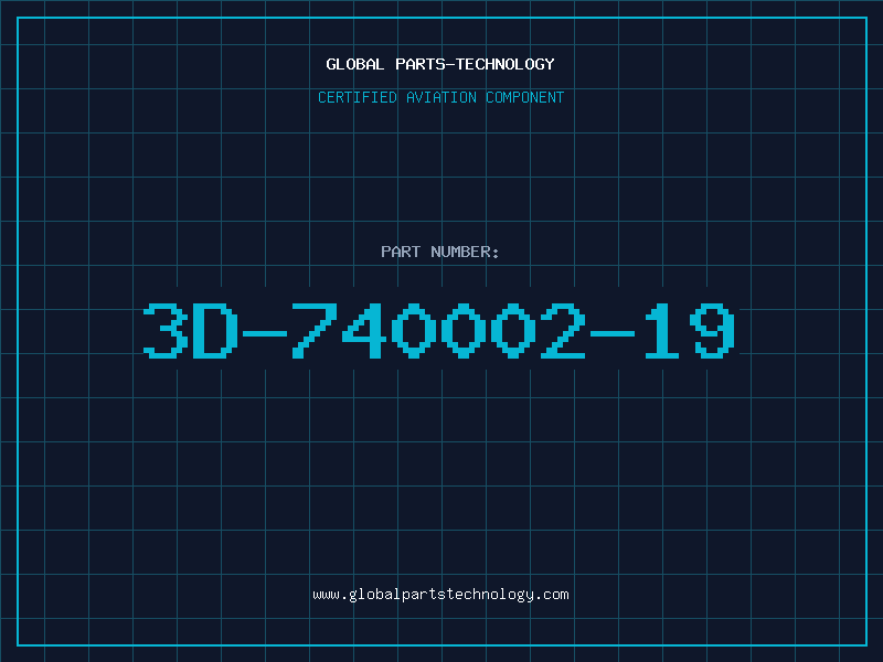 Aviation Part 3D-740002-19