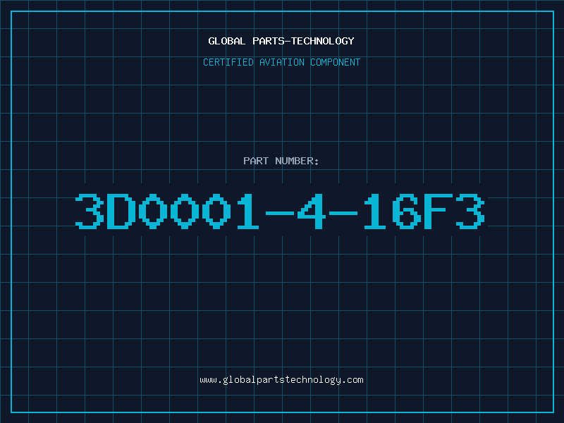 Aviation Part 3D0001-4-16F3