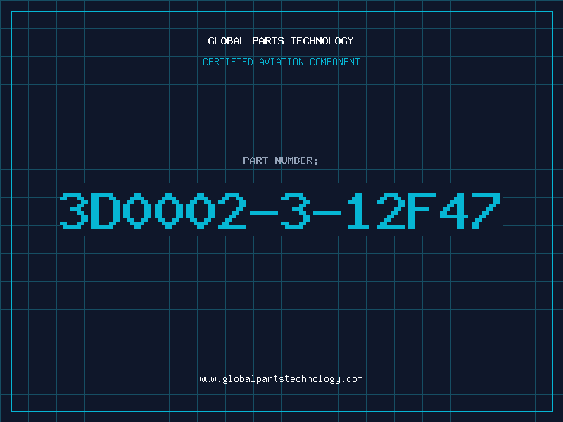 Aviation Part 3D0002-3-12F47