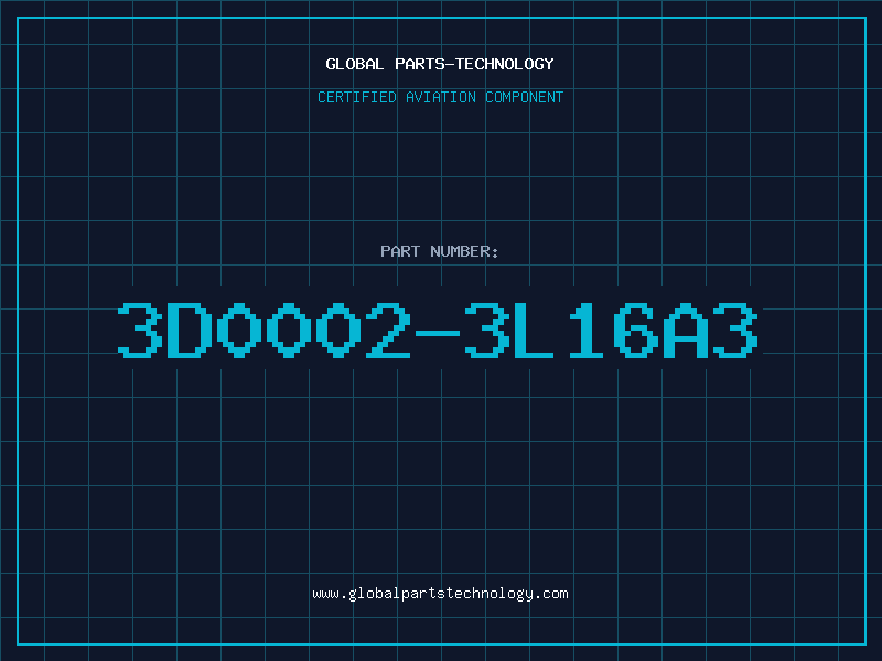 Aviation Part 3D0002-3L16A3