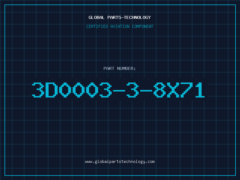 Aviation Part 3D0003-3-8X71
