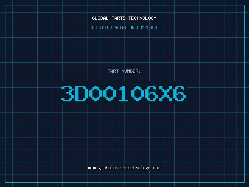 Aviation Part 3D00106X6