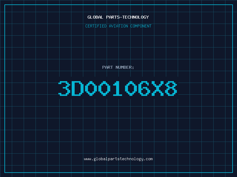 Aviation Part 3D00106X8