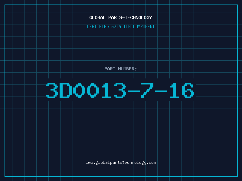 Aviation Part 3D0013-7-16