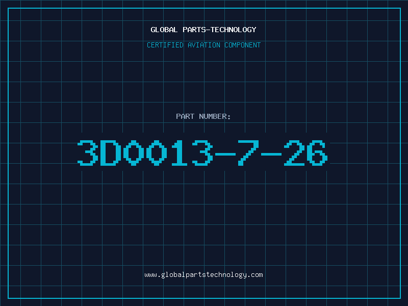 Aviation Part 3D0013-7-26