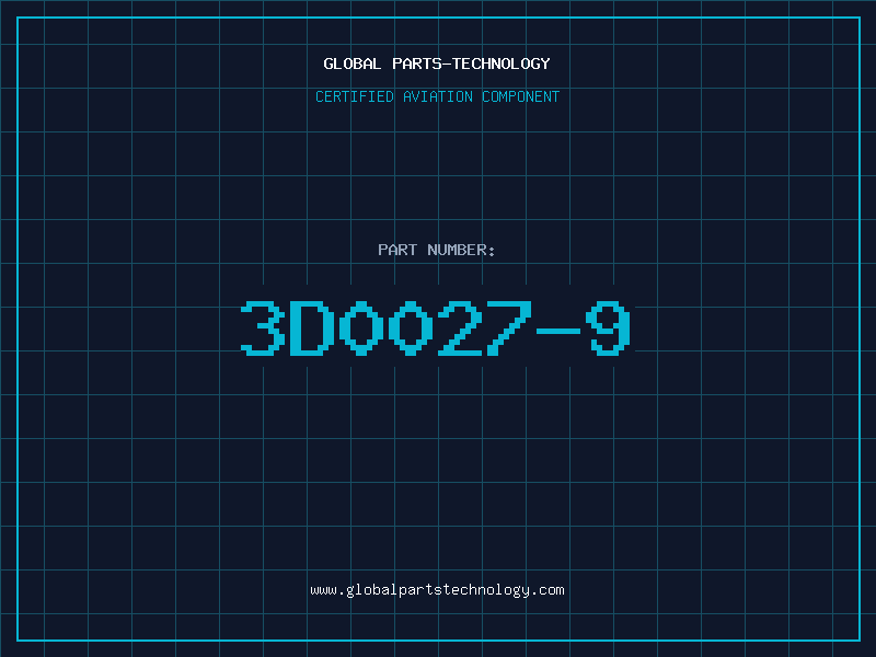 Aviation Part 3D0027-9