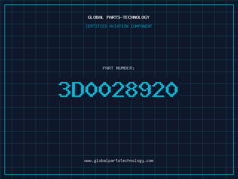 Aviation Part 3D0028920