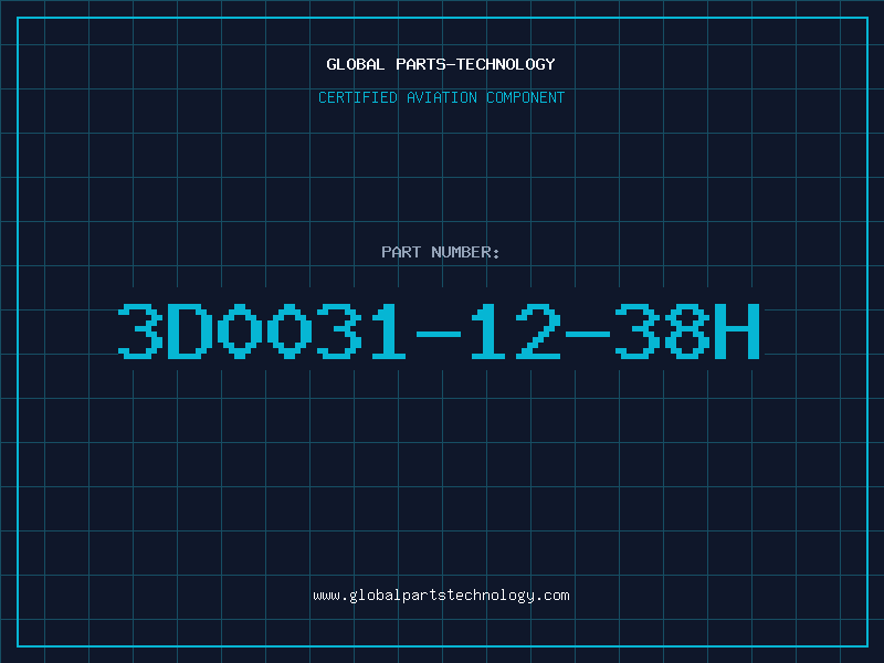 Aviation Part 3D0031-12-38H
