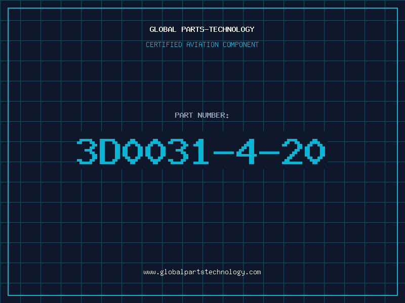 Aviation Part 3D0031-4-20