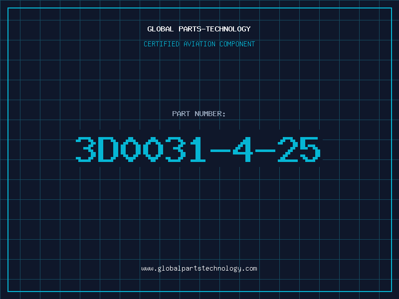 Aviation Part 3D0031-4-25