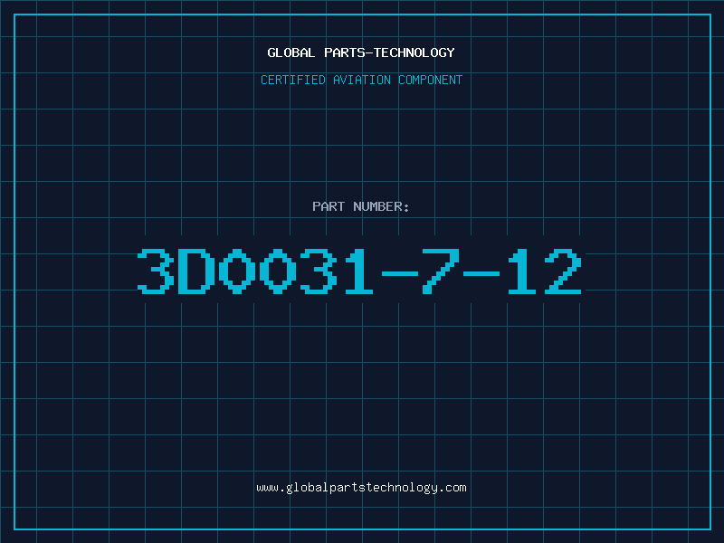 Aviation Part 3D0031-7-12
