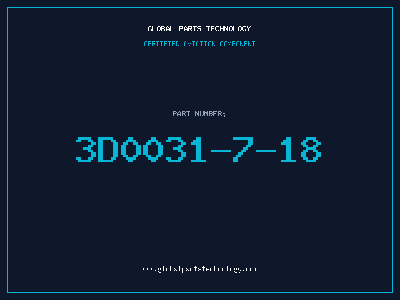 Aviation Part 3D0031-7-18