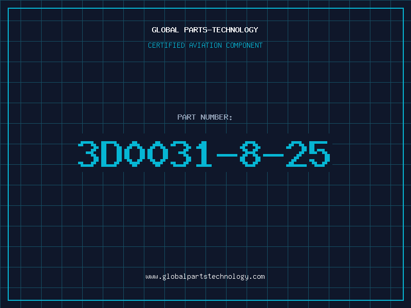 Aviation Part 3D0031-8-25