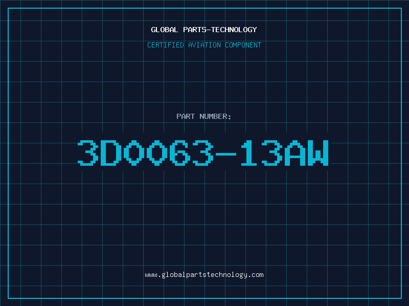 Aviation Part 3D0063-13AW