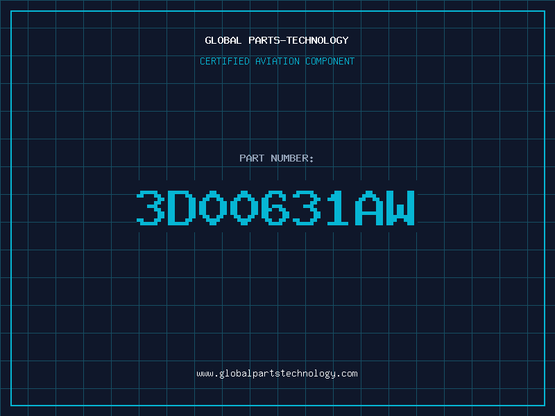 Aviation Part 3D00631AW