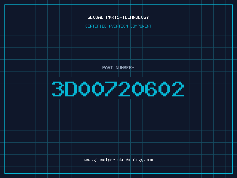 Aviation Part 3D00720602