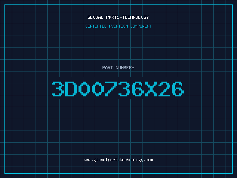 Aviation Part 3D00736X26