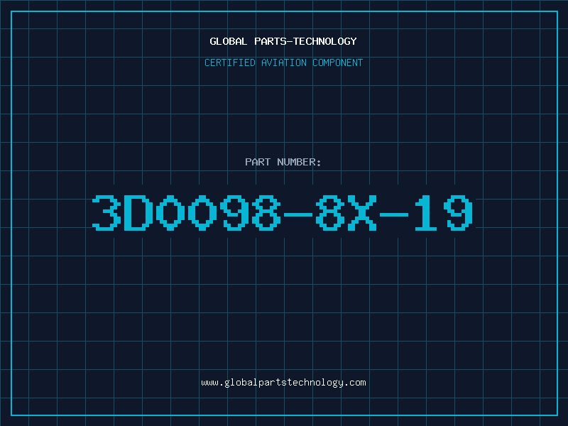 Aviation Part 3D0098-8X-19
