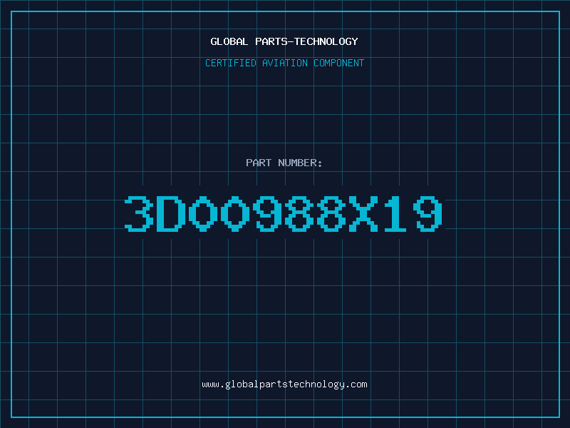 Aviation Part 3D00988X19