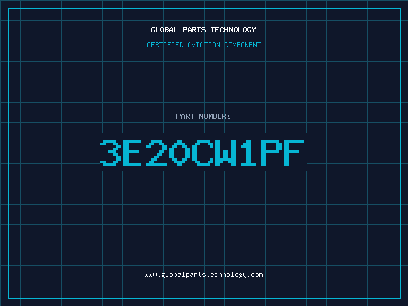 Aviation Part 3E20CW1PF
