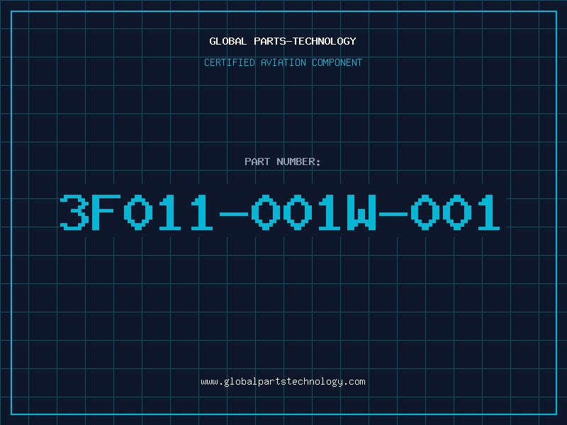 Aviation Part 3F011-001W-001