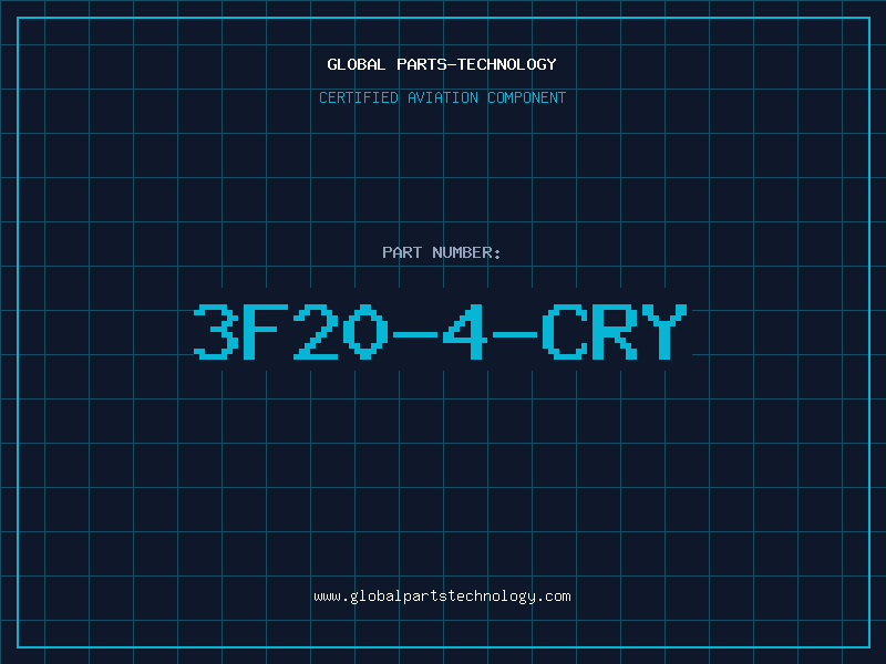 Aviation Part 3F20-4-CRY