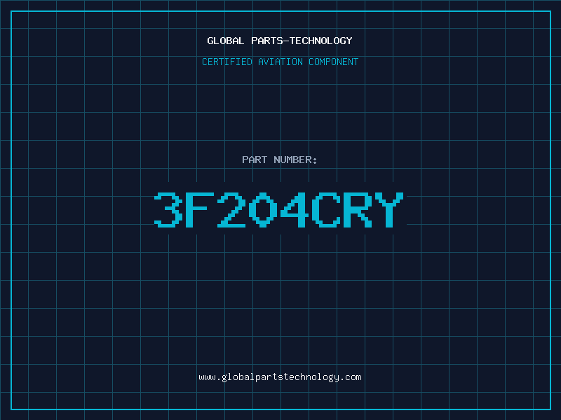 Aviation Part 3F204CRY
