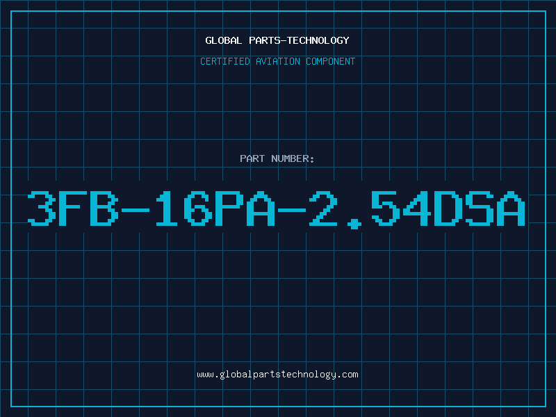Aviation Part 3FB-16PA-2.54DSA
