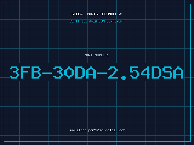 Aviation Part 3FB-30DA-2.54DSA