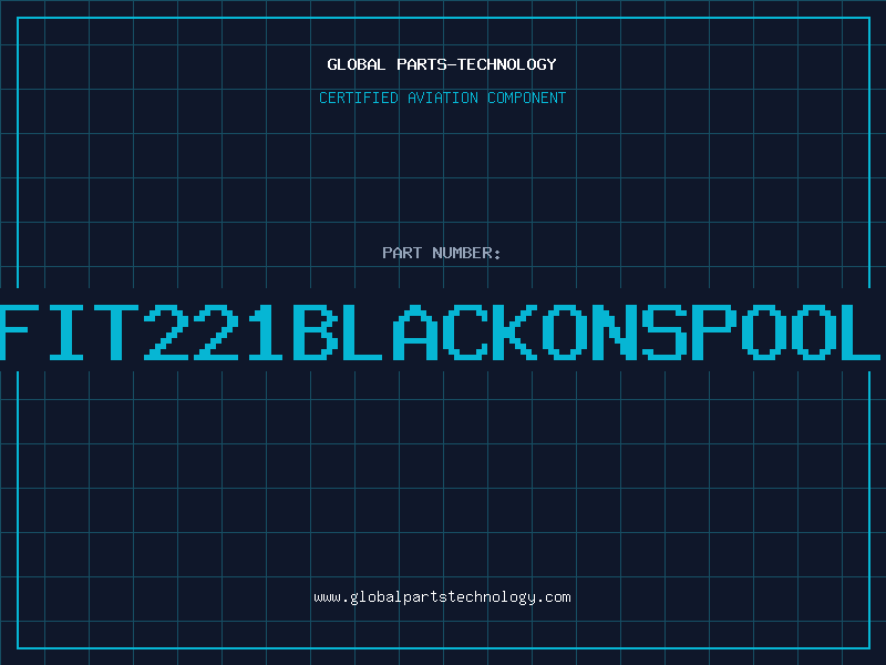 Aviation Part 3FIT221BLACKONSPOOLS