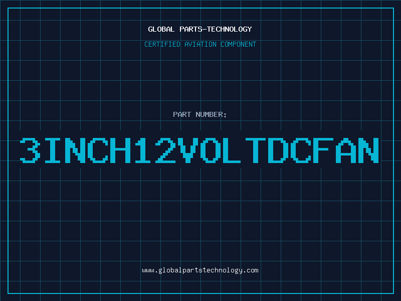 Aviation Part 3INCH12VOLTDCFAN