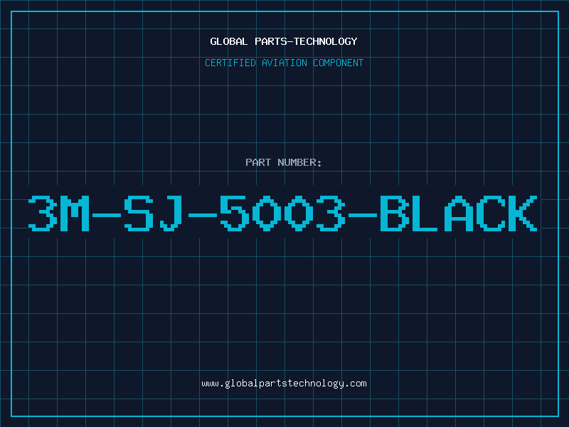 Aviation Part 3M-SJ-5003-BLACK