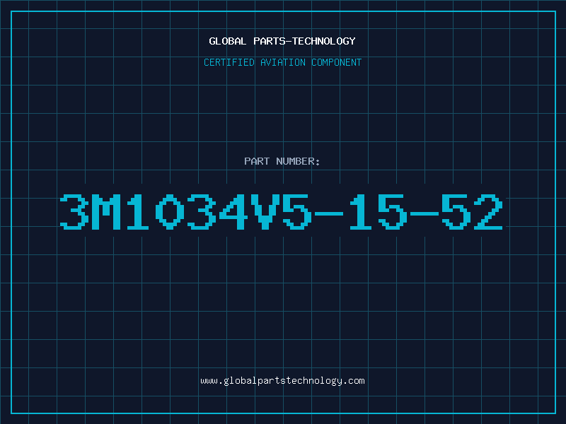 Aviation Part 3M1034V5-15-52