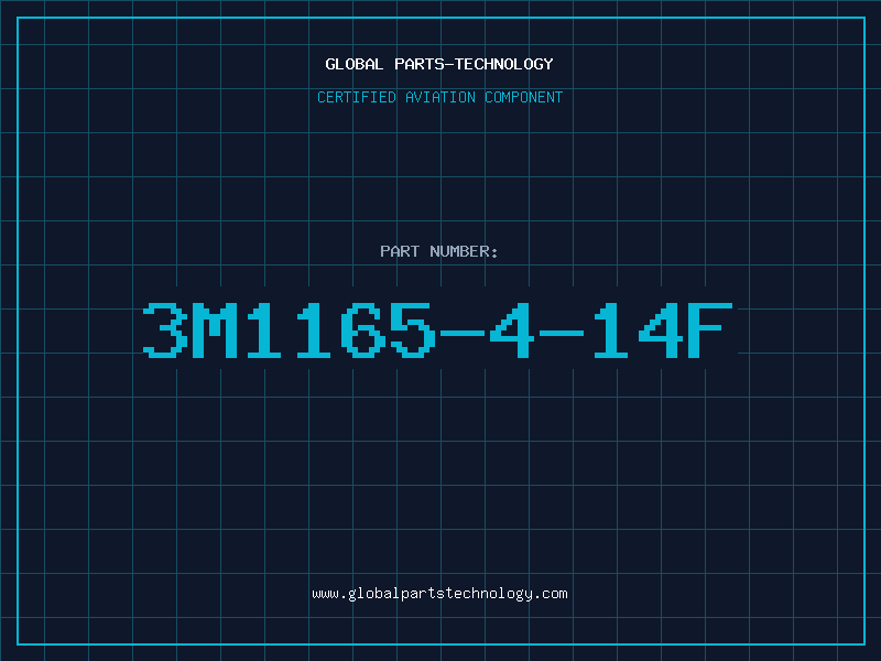 Aviation Part 3M1165-4-14F