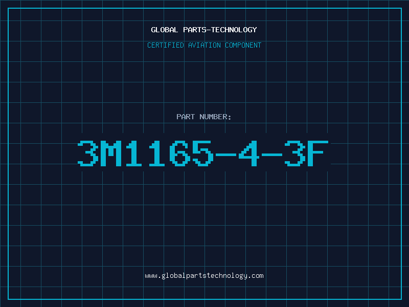Aviation Part 3M1165-4-3F