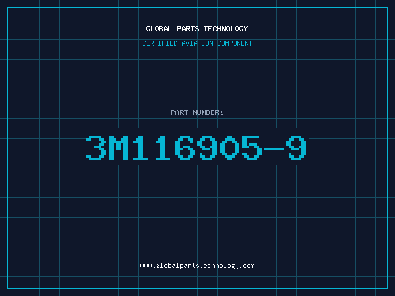 Aviation Part 3M116905-9