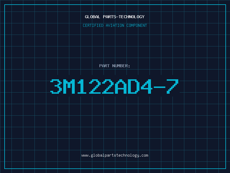 Aviation Part 3M122AD4-7
