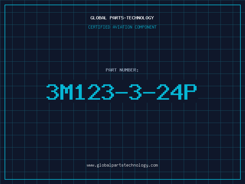 Aviation Part 3M123-3-24P
