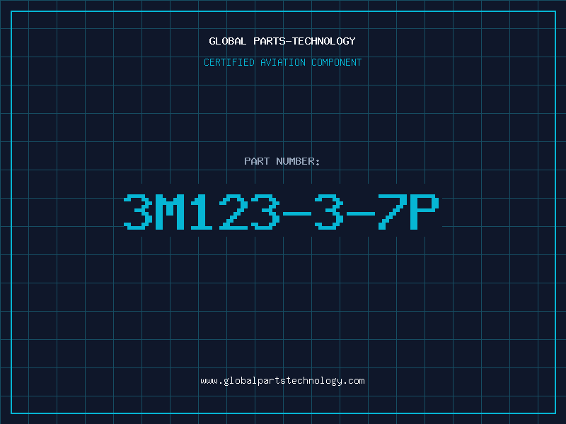 Aviation Part 3M123-3-7P