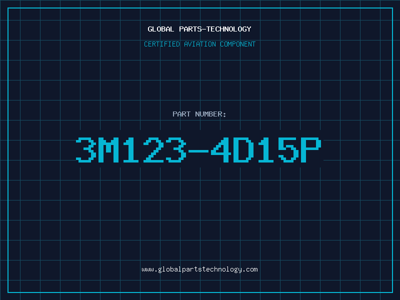 Aviation Part 3M123-4D15P