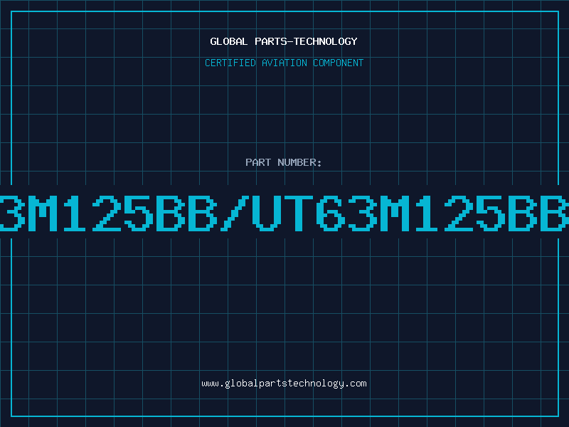 Aviation Part 3M125BB/UT63M125BB