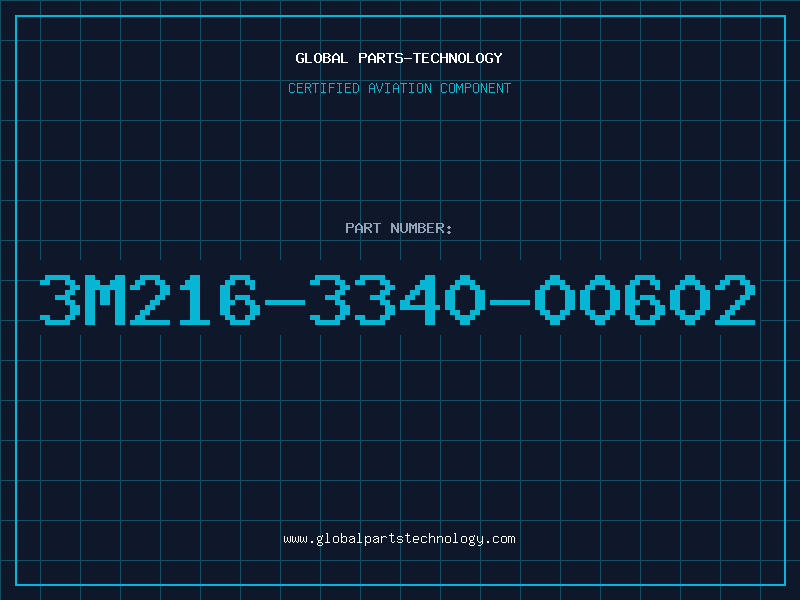 Aviation Part 3M216-3340-00602