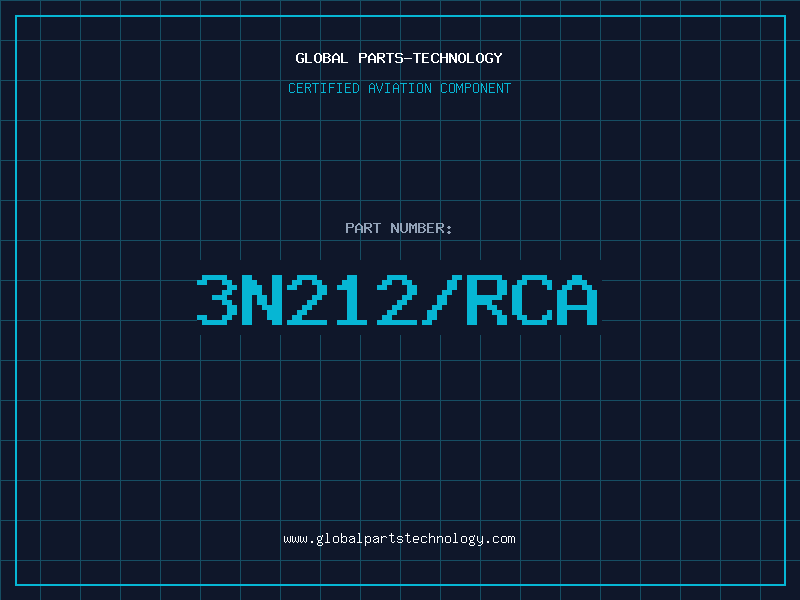 Aviation Part 3N212/RCA