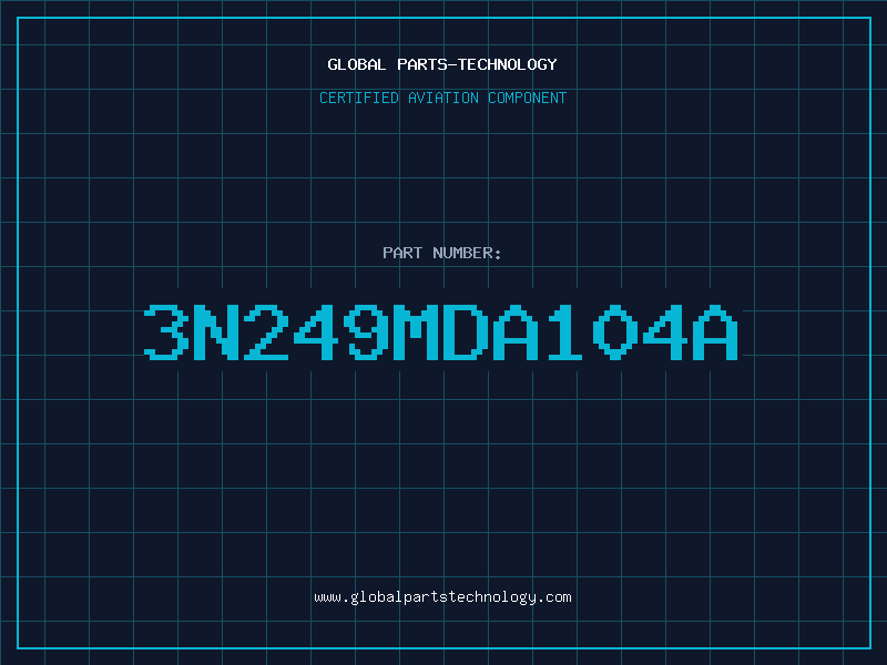 Aviation Part 3N249MDA104A