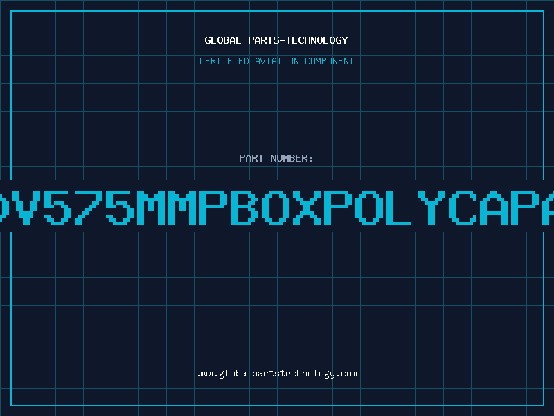 Aviation Part 3N3100V575MMPBOXPOLYCAPACITOR