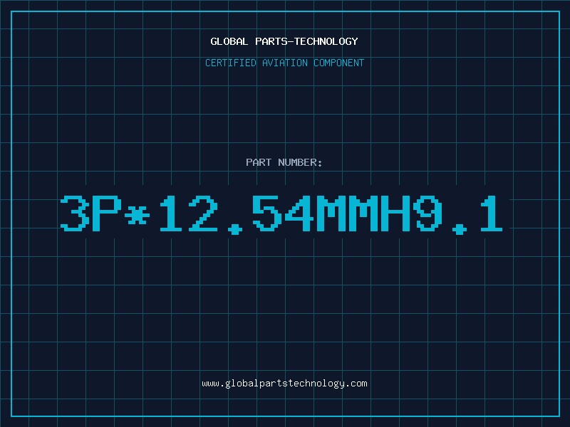 Aviation Part 3P*12.54mmH9.1