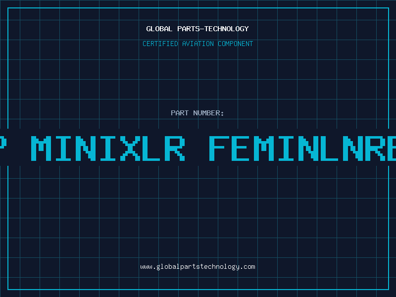 Aviation Part 3P MiniXLR FemInlnRbb