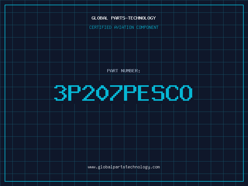 Aviation Part 3P207PESCO
